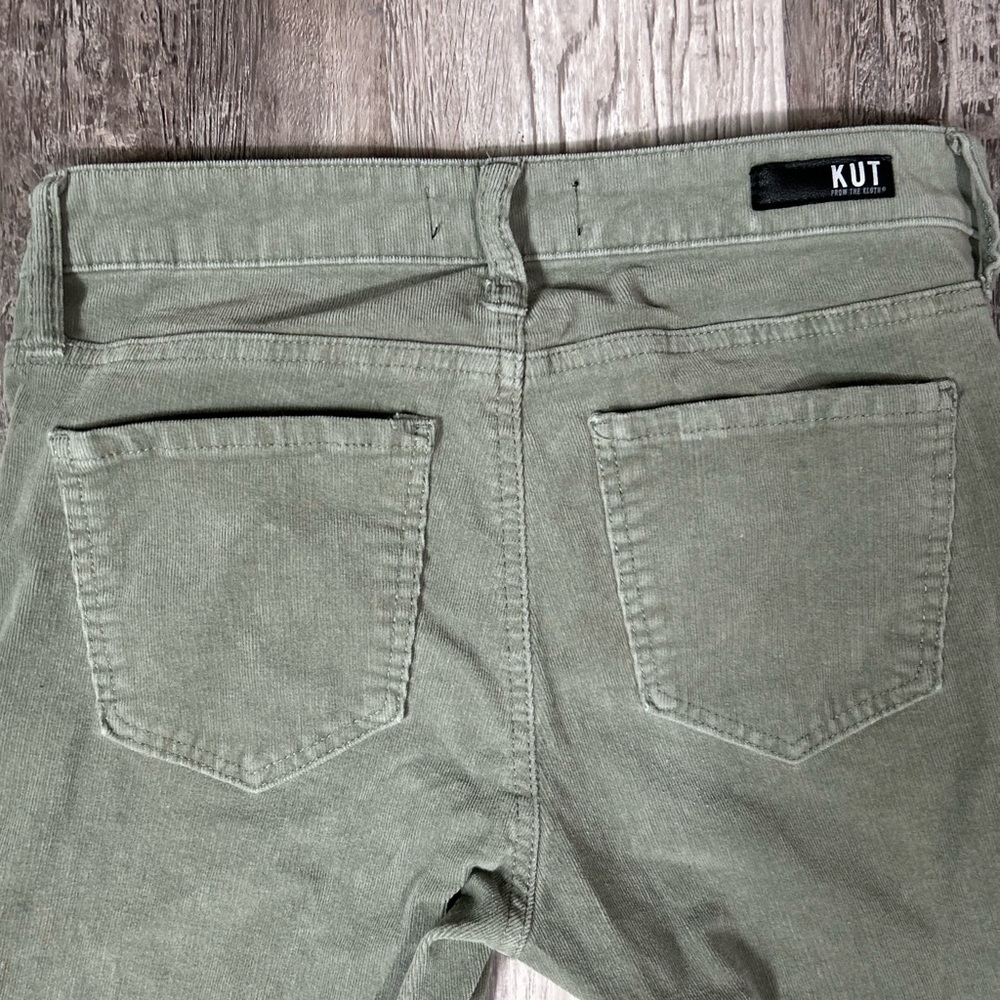 KUT Women’s 2P Green Corduroy Pants